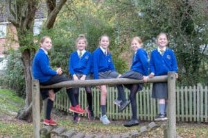 Photograph of pupils at Bayford School