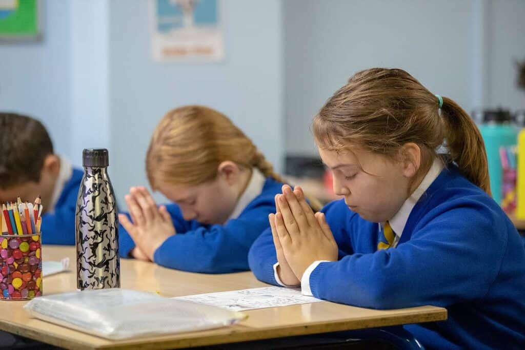 Photograph of pupils at Bayford School