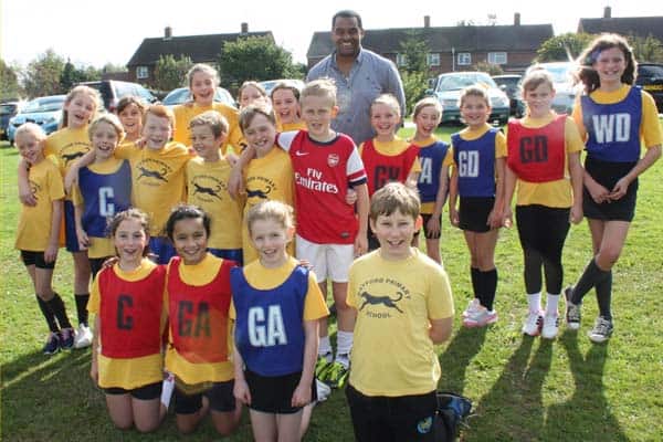 Photograph of pupils at Bayford School