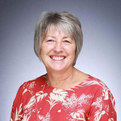 Portrait photograph of a member of a member of staff at Bayford Primary School