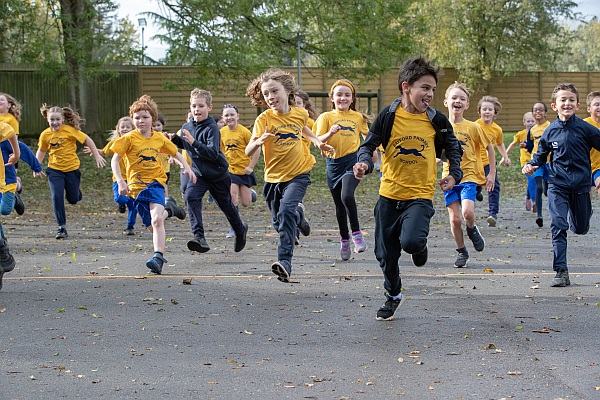 Photograph of pupils at Bayford School