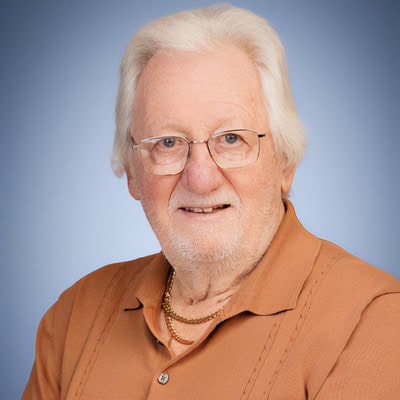 Portrait photograph of a governor at Bayford School