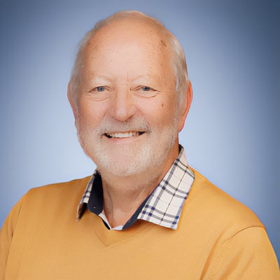 Portrait photograph of a governor at Bayford School